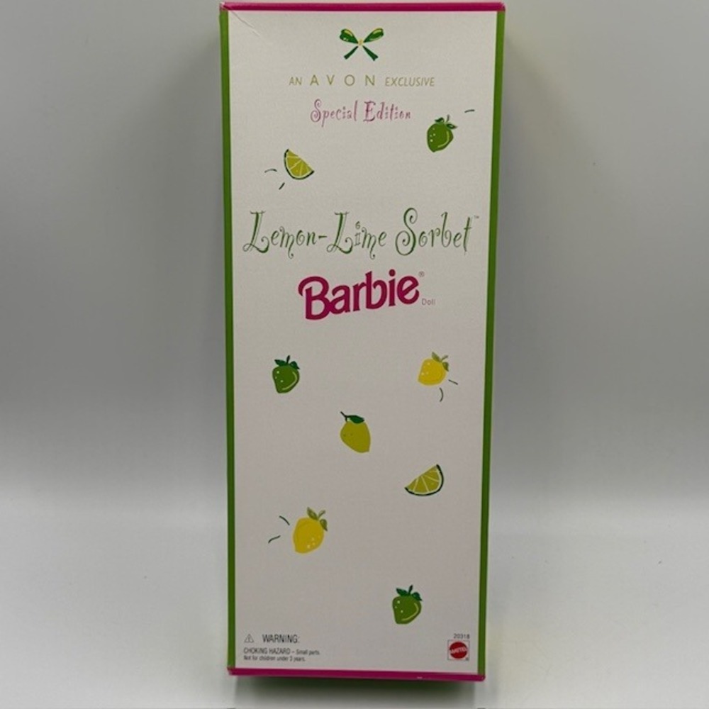 Mattel Lemon-Lime Sorbet Barbie Special Edition Avon Exclusive 1998 20318 NIB - Picture 5 of 9